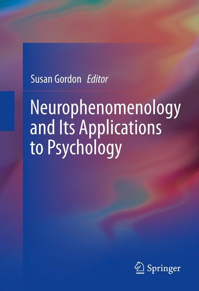 Produktbild: Neurophenomenology and Its Applications to Psychology