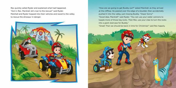 Produktbild: Paw Patrol Dinosaur Christmas Picture book
