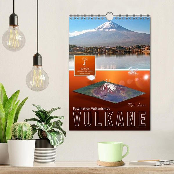 Produktbild: Vulkane - Faszination Vulkanismus (Wandkalender 2026 DIN A4 hoch), CALVENDO Monatskalender