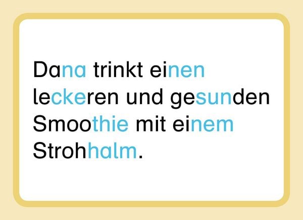 Produktbild: Ich kann S&auml;tze lesen Teil 2 in Sprechsilben mit Dana und Leander