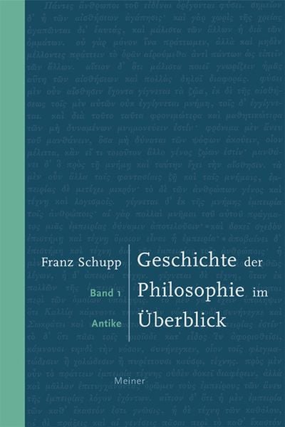 Produktbild: Geschichte der Philosophie im &Uuml;berblick. Band 1: Antike