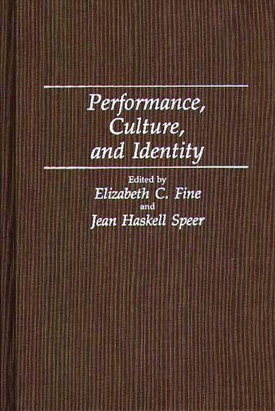 Produktbild: Performance, Culture, and Identity