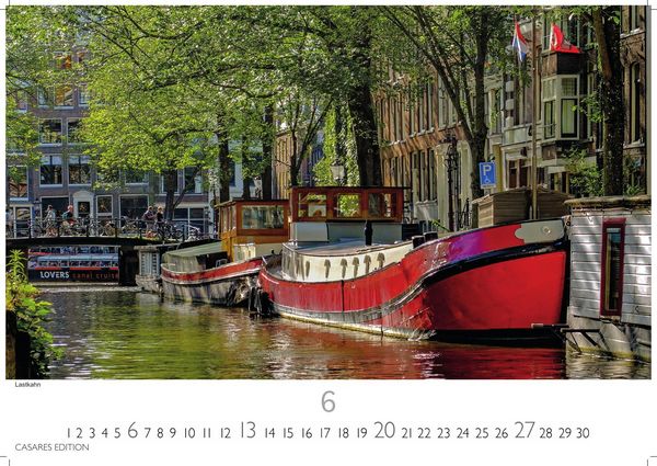 Produktbild: Amsterdam Kalender 2027 &ndash; Wandkalender | Fotokalender |Niederlande |Mitteleuropa 35x50cm - Atemberaubende Fotos von Amsterdams Sehensw&uuml;rdigkeiten, Kan&auml;len und kulturellen Highlights.