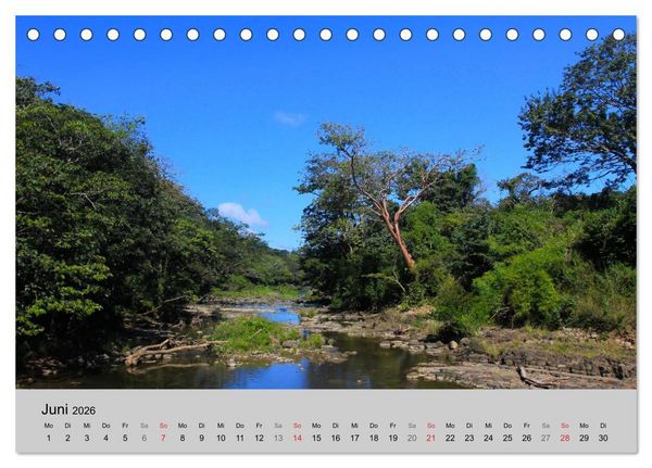 Produktbild: Costa Rica (Tischkalender 2026 DIN A5 quer), CALVENDO Monatskalender
