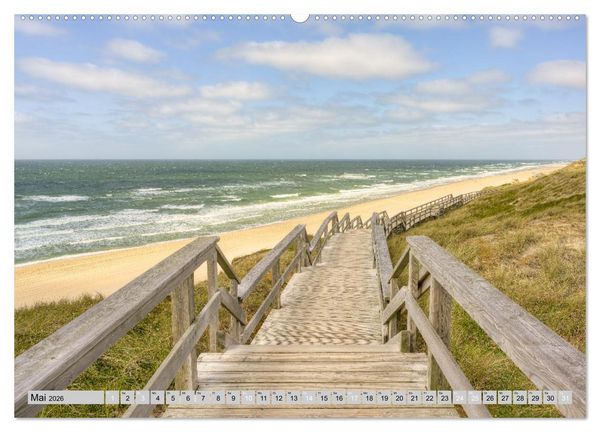Produktbild: Wundersch&ouml;nes Sylt - Perle der Nordsee (hochwertiger Premium Wandkalender 2026 DIN A2 quer), Kunstdruck in Hochglanz