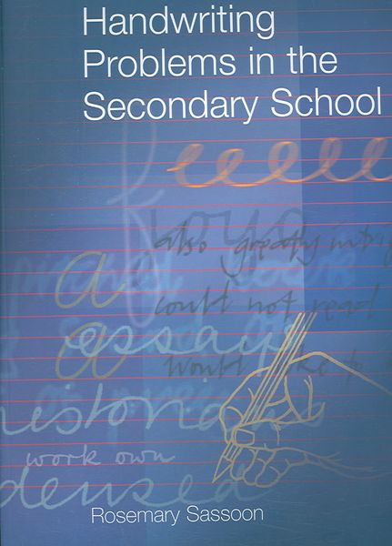 Produktbild: Handwriting Problems in the Secondary School