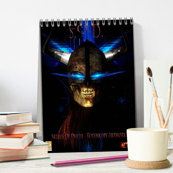 Produktbild: S.O.D. - Skulls Of Death Vol. I - Totenkopf Artworks (Tischkalender 2026 DIN A5 hoch), CALVENDO Monatskalender