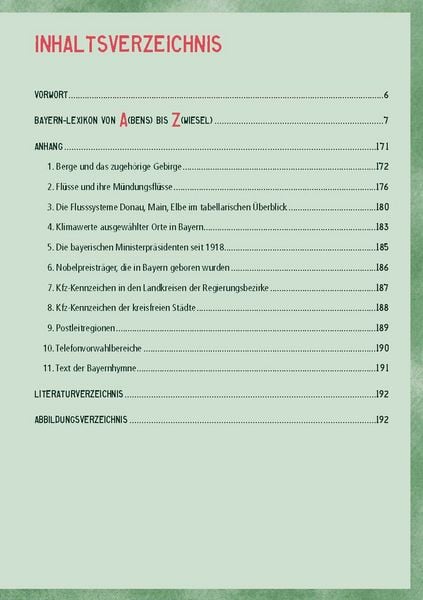 Produktbild: Das kleine Bayern-Lexikon - der Freistaat in Stichw&ouml;rtern
