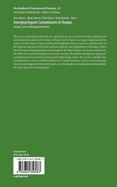 Produktbild: Emerging Organic Contaminants in Sludges