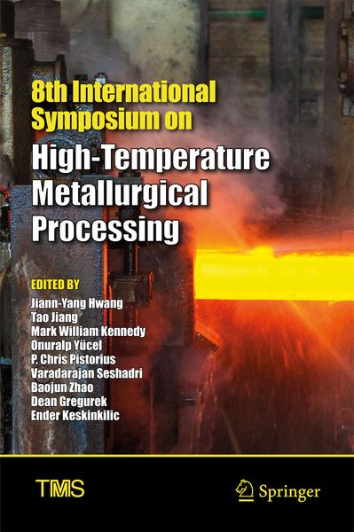 Produktbild: 8th International Symposium on High-Temperature Metallurgical Processing