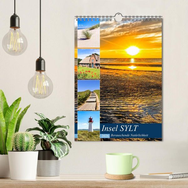 Produktbild: INSEL SYLT, Berauschende Nat&uuml;rlichkeit (Wandkalender 2026 DIN A4 hoch), CALVENDO Monatskalender