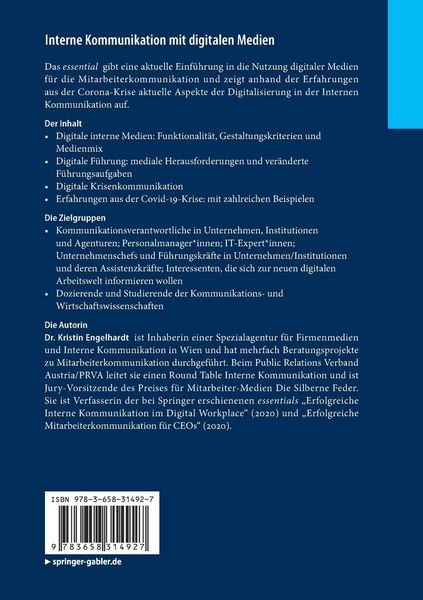 Produktbild: Interne Kommunikation mit digitalen Medien