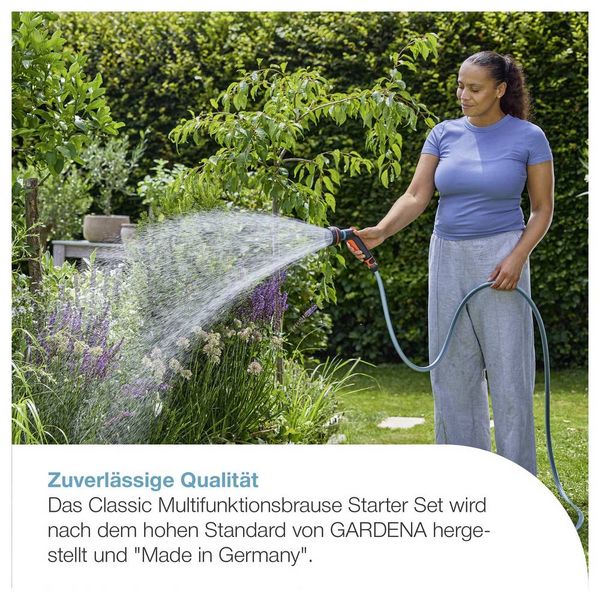 Produktbild: GARDENA 18372-20 Classic Multifunktionsbrause Starter Set Gartenbrause