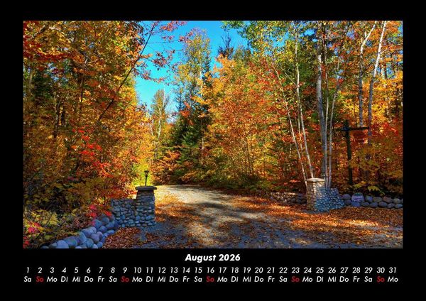 Produktbild: Landschaftskalender 2026 Fotokalender DIN A3