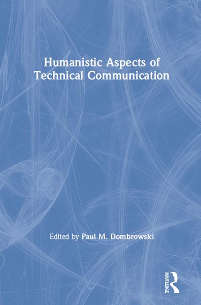 Produktbild: Humanistic Aspects of Technical Communication