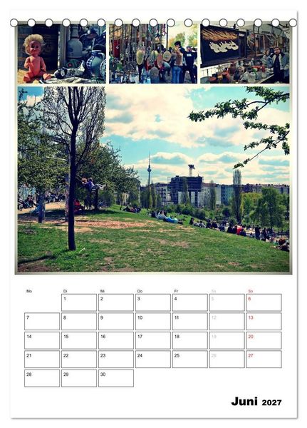 Produktbild: BERLIN / Planer (Tischkalender 2027 DIN A5 hoch), CALVENDO Monatskalender