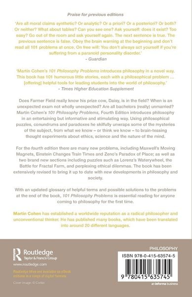 Produktbild: 101 Philosophy Problems