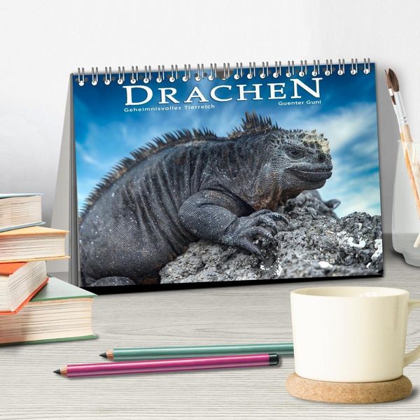 Produktbild: Drachen: Geheimnisvolles Tierreich (Tischkalender 2027 DIN A5 quer), CALVENDO Monatskalender