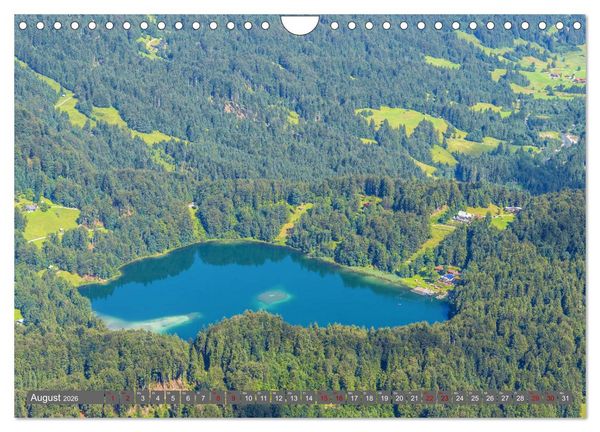 Produktbild: Sch&ouml;ne Wanderungen um Oberstdorf (Wandkalender 2026 DIN A4 quer), CALVENDO Monatskalender