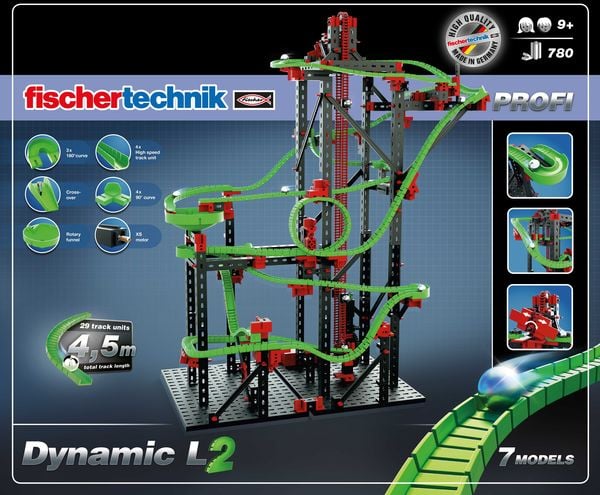 Fischertechnik 536621 PROFI Dynamic L² Kugelbahn ab 7 Jahre