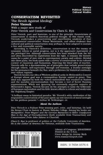 Produktbild: Conservatism Revisited