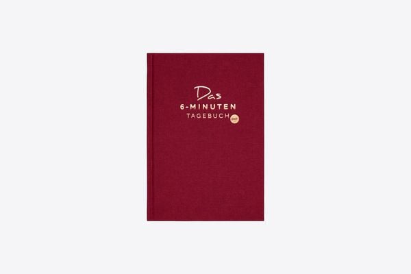 Produktbild: Das 6-Minuten-Tagebuch pur (rubin)