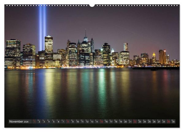 Produktbild: New York City favorites / UK-Version (High Quality Premium Wall Calendar 2026 DIN A2 landscape),CALVENDO 12 Month Wall Calendar