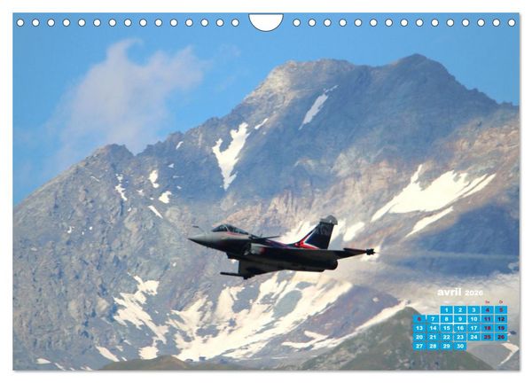 Produktbild: Les ailes fran&ccedil;aises au-dessus des cimes (Calendrier mural 2026 DIN A4 vertical), CALVENDO calendrier mensuel