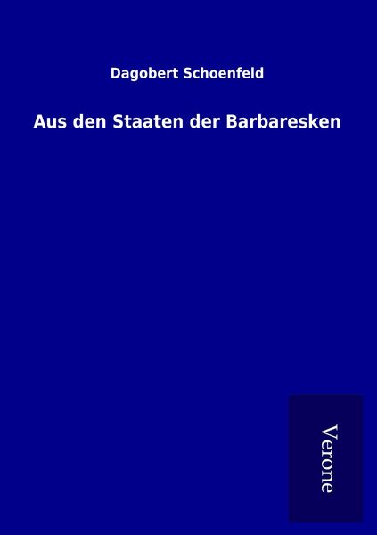 Produktbild: Aus den Staaten der Barbaresken