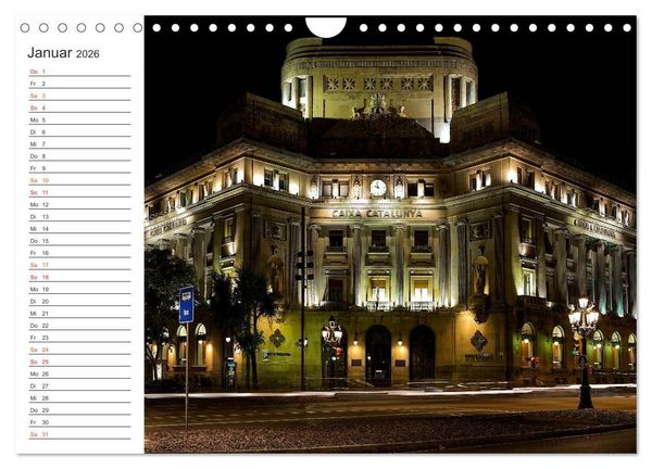 Produktbild: Metropole Barcelona (Wandkalender 2026 DIN A4 quer), CALVENDO Monatskalender