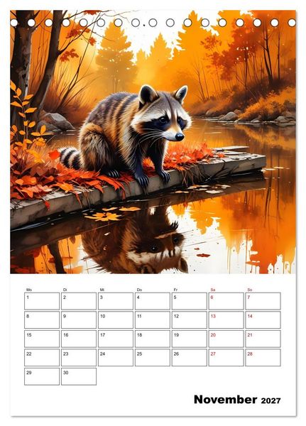 Produktbild: Die leisen Stimmen der Tiere (Tischkalender 2027 DIN A5 hoch), CALVENDO Monatskalender