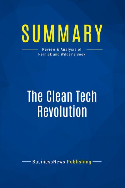 Produktbild: Summary: The Clean Tech Revolution