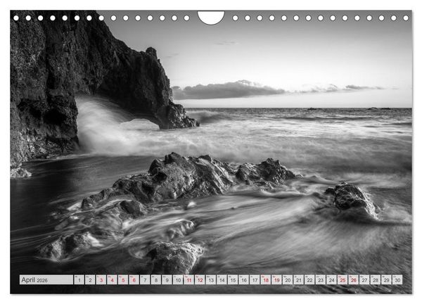 Produktbild: Monochrome Wonders (Wandkalender 2026 DIN A4 quer), CALVENDO Monatskalender