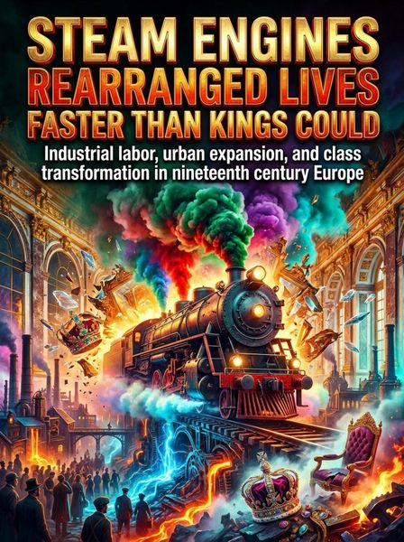 Produktbild: Steam Engines Rearranged Lives Faster Than Kings Could