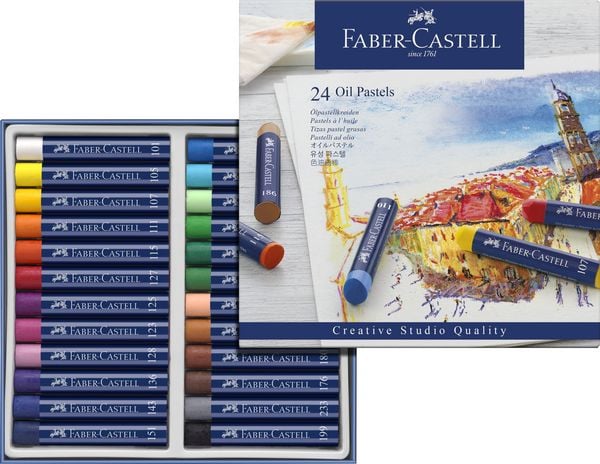 Produktbild: Faber-Castell &Ouml;lpastellkreiden, 24er Set