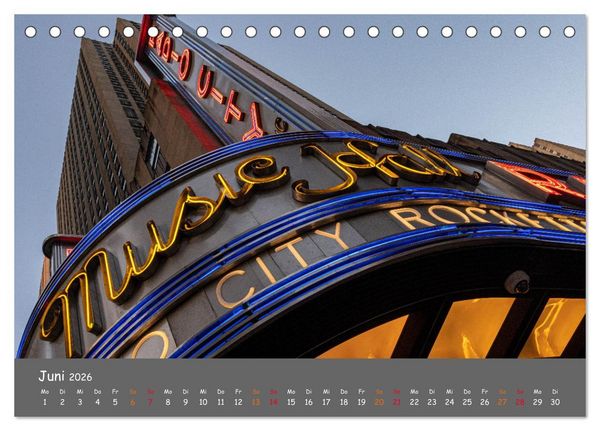 Produktbild: Faszination New York (Tischkalender 2026 DIN A5 quer), CALVENDO Monatskalender