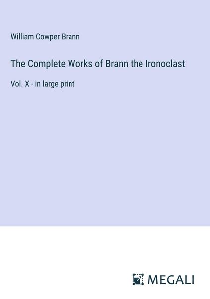 Produktbild: The Complete Works of Brann the Ironoclast