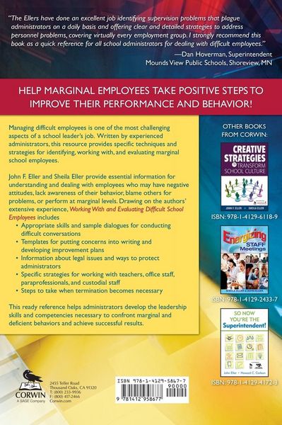 Produktbild: Working With and Evaluating Difficult School Employees