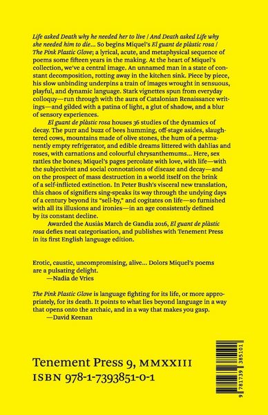 Produktbild: El guant de pl&agrave;stic rosa / The Pink Plastic Glove
