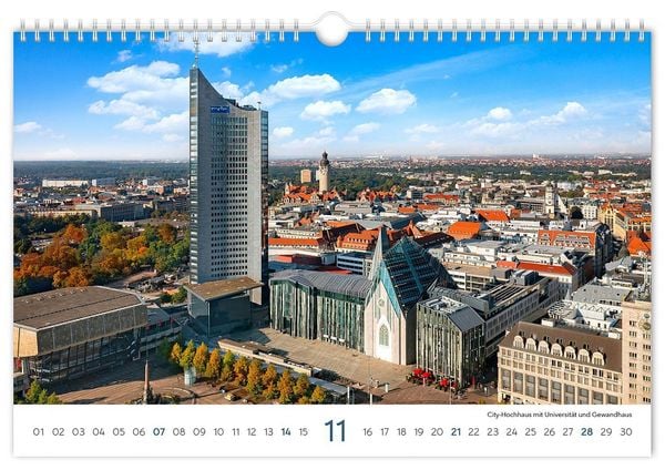 Produktbild: Kalender Leipzig 2027