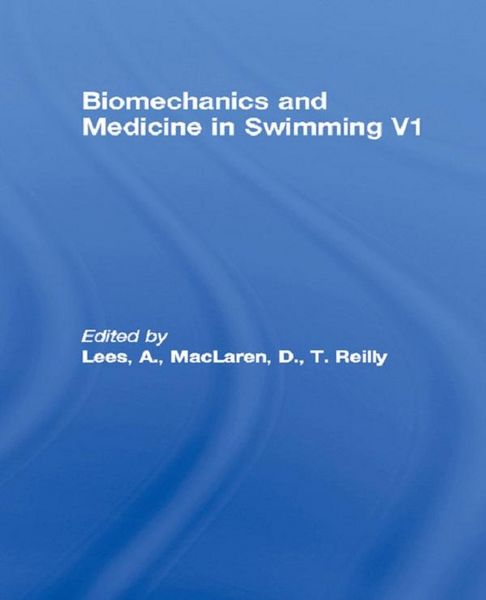 Produktbild: Biomechanics and Medicine in Swimming V1