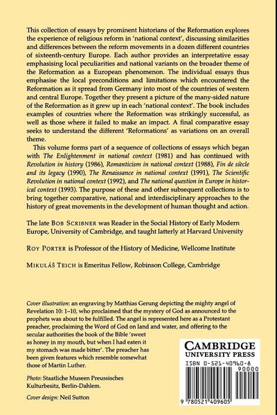 Produktbild: The Reformation in National Context
