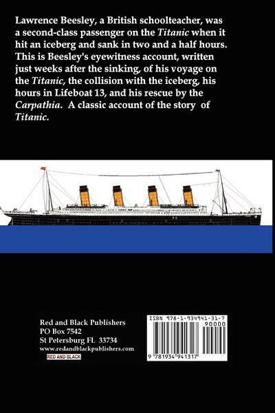 Produktbild: The Loss of the SS Titanic; Its Story and Its Lessons