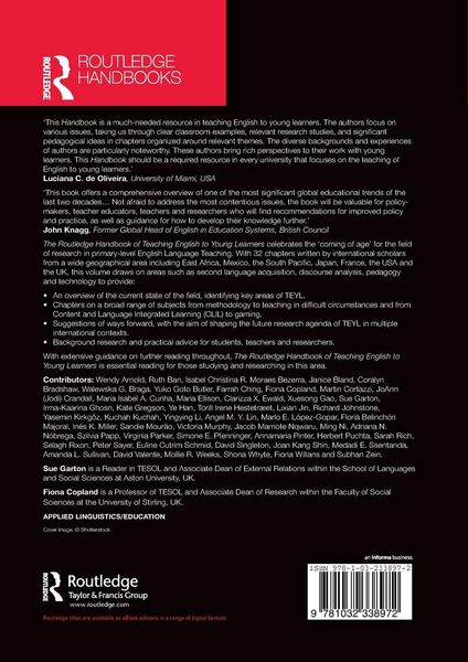 Produktbild: The Routledge Handbook of Teaching English to Young Learners