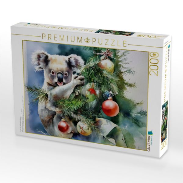 Produktbild: CALVENDO Puzzle Koala im Weihnachtsbaum | 2000 Teile Lege-Gr&ouml;&szlig;e 90x67cm Foto-Puzzle f&uuml;r gl&uuml;ckliche Stunden