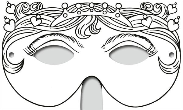 Produktbild: Zauberhafte Masken zum Ausmalen