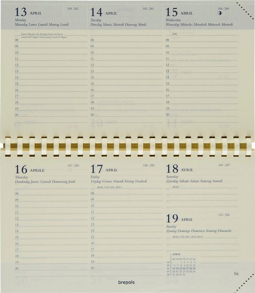 Produktbild: Ersatzkalender Omniplan 1W/2S