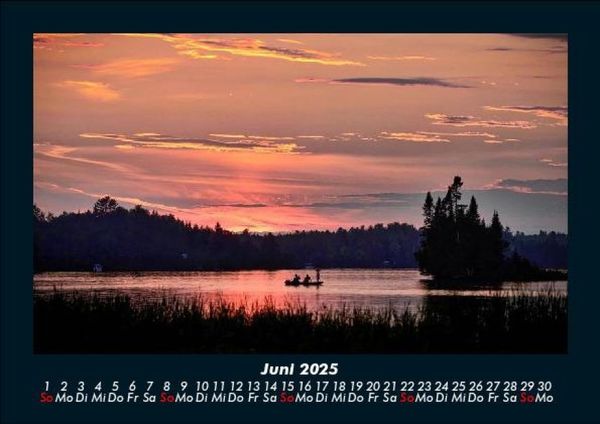 Produktbild: Landschaftskalender 2025 Fotokalender DIN A5