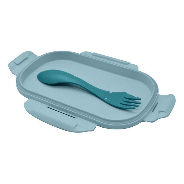 Produktbild: Brotdose Disney Frozen mit Besteckset 2 F&auml;cher