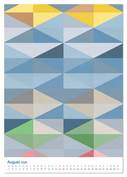 Produktbild: Spiel mit Farben (Tischkalender 2026 DIN A5 hoch), CALVENDO Monatskalender
